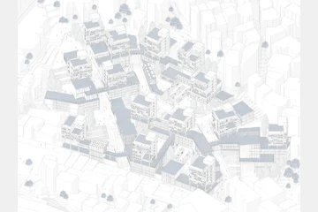 Interfolding Habitat Cluster